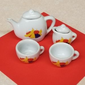 Miniature Doll Tea Set